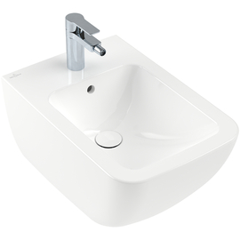 Биде Villeroy&Boch Venticello 441100R1 подвесное Альпийский белый CeramicPlus - фото, отзывы, цена
