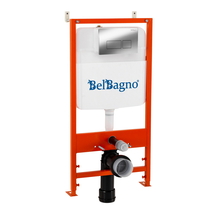 Система инсталляции для унитазов BelBagno BB026 с кнопкой смыва BB041CR - фото, отзывы, цена