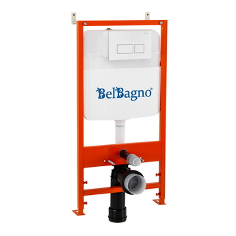 Система инсталляции для унитазов BelBagno BB026 с кнопкой смыва BB042BL - фото, отзывы, цена