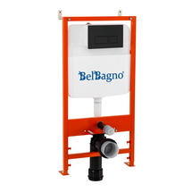 Система инсталляции для унитазов BelBagno BB026 с кнопкой смыва BB044NERO - фото, отзывы, цена