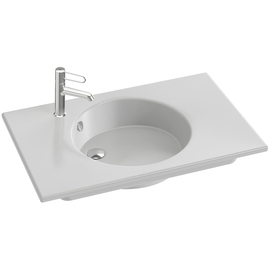 Раковина Jacob Delafon Odeon Rive Gauche EXAW112-Z-00 80 см - фото, отзывы, цена