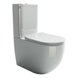 Унитаз-компакт Ceramica Nova Mia Rimless с сиденьем микролифт, CN1801 - фото, отзывы, цена
