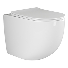 Приставной унитаз Ceramica Nova Mia Rimless с сиденьем микролифт, CN1810 - фото, отзывы, цена