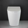 Приставной унитаз Ceramica Nova Highlight Rimless с сиденьем микролифт, CN1812 - фото, отзывы, цена