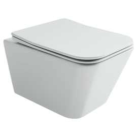Подвесной унитаз Ceramica Nova Miro с сиденьем микролифт, смыв Торнадо 3.0, CN11003T - фото, отзывы, цена