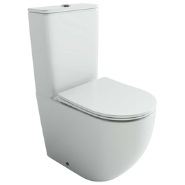Унитаз-компакт Ceramica Nova Mia с сиденьем микролифт, смыв Торнадо, CN1801T - фото, отзывы, цена