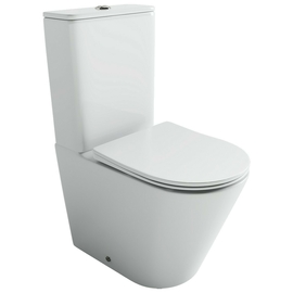 Унитаз-компакт Ceramica Nova Highlight с сиденьем микролифт, смыв Торнадо, CN1802T - фото, отзывы, цена