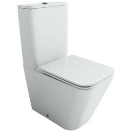 Унитаз-компакт Ceramica Nova Cubic с сиденьем микролифт, смыв Торнадо, CN1803T - фото, отзывы, цена