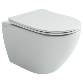 Подвесной унитаз Ceramica Nova Mia с сиденьем микролифт, смыв Торнадо, CN1805T - фото, отзывы, цена