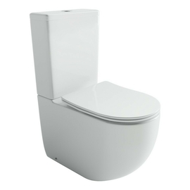 Унитаз-компакт Ceramica Nova Metropol с сиденьем микролифт, смыв Торнадо, CN4001T - фото, отзывы, цена