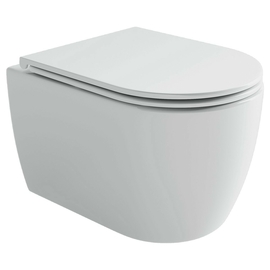 Подвесной унитаз Ceramica Nova Noe с сиденьем микролифт, смыв Торнадо 3.0, CN4011T - фото, отзывы, цена