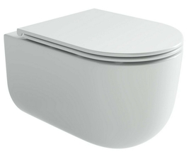 Подвесной унитаз Ceramica Nova Alice CN4017T, смыв торнадо, белый - фото, отзывы, цена