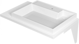 Раковина над стиральной машиной САНТА Юпитер 90х50 правая без кронштейнов - фото, отзывы, цена