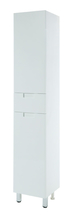 Пенал Bellezza Пегас-35, с 1 ящиком, с бельевой корзиной, белый, правый - фото, отзывы, цена