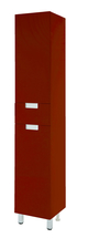 Пенал Bellezza Пегас-35, с 1 ящиком, с бельевой корзиной, красный, правый - фото, отзывы, цена