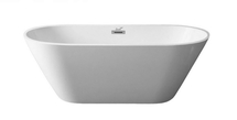 Ванна акриловая Cerutti d'iseo 160, отдельностоящая, со сливом-переливом, 160x75, белая - фото, отзывы, цена