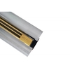 Желоб Berges напольный SUPER Slim 700 нержавеющая сталь, решетка золото глянец, S-сифон D50/110 вертикальный, 092053 - фото, отзывы, цена