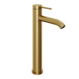 Смеситель для раковины Abelsberg Fluida ERF22003BG высокий, королевское золото - фото, отзывы, цена