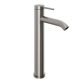 Смеситель для раковины Abelsberg Fluida ERF22003BN высокий, титан - фото, отзывы, цена