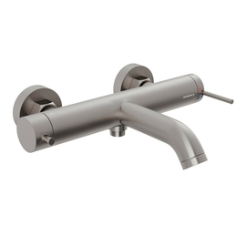 Смеситель для ванны и душа Abelsberg Fluida ERF22516BN, титан - фото, отзывы, цена