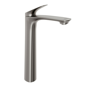 Смеситель для раковины Abelsberg Perfecta INF60102BN высокий, титан - фото, отзывы, цена