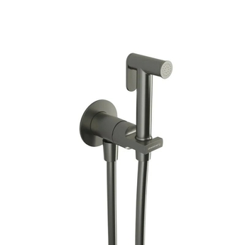 Гигиенический душ со смесителем Abelsberg Object OBF75102BN, титан - фото, отзывы, цена