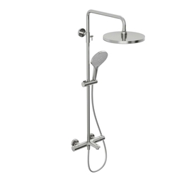 Душевая система Abelsberg Perfecta SNS61102CH с термостатом для ванны и душа, глянцевый хром - фото, отзывы, цена