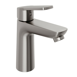 Смеситель для раковины Abelsberg Lineara UNF23508BN, титан - фото, отзывы, цена