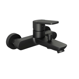 Смеситель для ванны и душа Abelsberg Lineara UNF25747MB, вулканический черный - фото, отзывы, цена