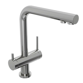 Смеситель для кухни Abelsberg Pura UVF70929CH c фильтром для воды, глянцевый хром - фото, отзывы, цена