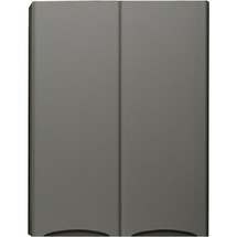 Шкаф подвесной Style Line Бергамо мини 600 Люкс антискрейтч серый, PLUS - фото, отзывы, цена