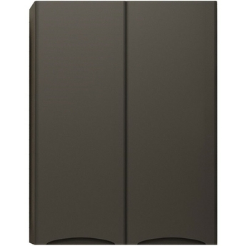 Шкаф подвесной Style Line Бергамо мини 600 Люкс антискрейтч черный, PLUS - фото, отзывы, цена