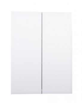 Шкаф подвесной Style Line Даймонд Люкс PLUS 600х800, белый - фото, отзывы, цена