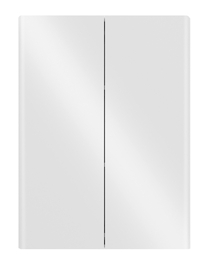 Шкаф подвесной Style Line Атлантика 600, белый глянец - фото, отзывы, цена
