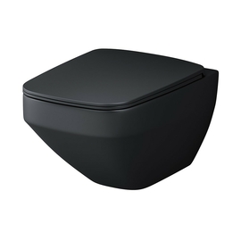 Подвесной унитаз AM.PM Inspire V2.0 FlashClean с сиденьем микролифт, черный, C50A1700MBSC - фото, отзывы, цена