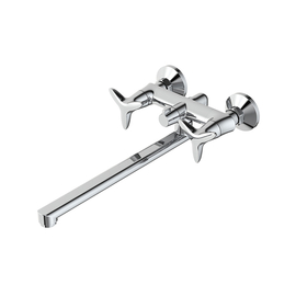 Смеситель для ванны Iddis Copter, с длинным изливом с керамическим дивертором, COPSBL2i10WA - фото, отзывы, цена