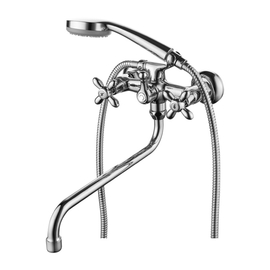 Смеситель для ванны Iddis Jeals, с длинным изливом, JE2SBL0i10 - фото, отзывы, цена