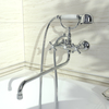 Смеситель для ванны Iddis Sam, с длинным изливом с керамическим дивертором, SAMSBL2i10 - фото, отзывы, цена