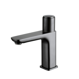 Смеситель для умывальника Iddis Slide, с инновационным управлением Push Control, графит, SLIGMBTi01 - фото, отзывы, цена