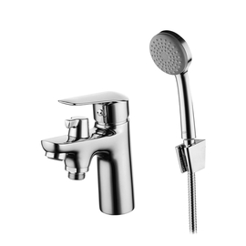 Смеситель на борт ванны Iddis Torr, на 1 отверстие с керамическим дивертором, TORSB10i07 - фото, отзывы, цена