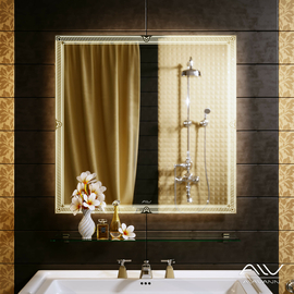 Зеркало Alavann Sonata 80 с подсветкой - фото, отзывы, цена