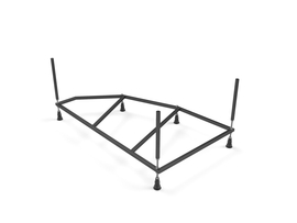 Рама для ванны JOANNA 150x90 в комплекте со сборочным пакетом - фото, отзывы, цена