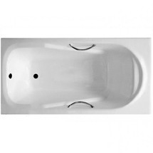 Ванна чугунная Artex Adag 170x80 с отверстиями для ручек - фото, отзывы, цена