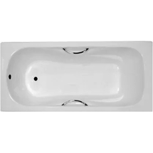 Ванна чугунная Artex Mali Elite Grande 170x75 с отверстиями для ручек - фото, отзывы, цена