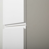 Шкаф подвесной Art & Max Bianchi с двумя распашными дверцами, Белый глянец, 400x300x1500 - фото, отзывы, цена