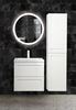 Шкаф подвесной Art & Max Platino с двумя распашными дверцами, Белый глянец, 400x300x1500 - фото, отзывы, цена