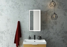 Зеркало-шкаф с подсветкой Art & Max Techno 350x650 - фото, отзывы, цена