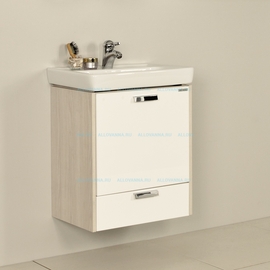 Тумба Акватон Йорк mini 55 и Умывальник Тигода 55 М - фото, отзывы, цена