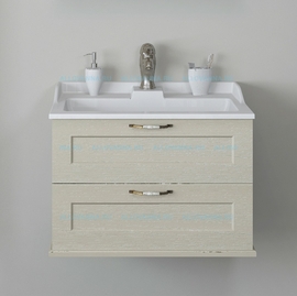 Тумба Акватон Леон 65 дуб бежевый и Умывальник Фабиа 650 - фото, отзывы, цена