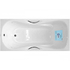 Чугунная ванна Aqualux Anatomic 150X75 с отверстиями под ручки - фото, отзывы, цена